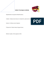 Implicaciones Éticas en El Desarrollo y Aplicaciones de La Tecnología