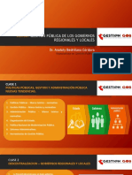 Clase 1 - GESTION PUBLICA DE LOS GOBIERNOS REGIONALES Y LOCALES