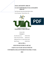 Makalah Hadits Ahkam "Konsep Harta Dan Kepemilikan Dalam Hadits Ahkam"