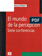 Merleau-Ponty, Maurice - El Mundo de La Percepcion Seleccion