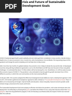 Covid 19 Crisis and MDGs