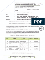 18.6. - Informe de Operatividad