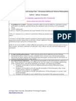 Areas Originally Supported by UDL Framework