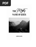 The Mighty Name of Jesus Outline