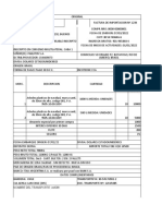 Factura Impo BL Certificado