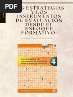 Las Estrategias Y Los Instrumentos de Evaluación Desde El Enfoque Formativo