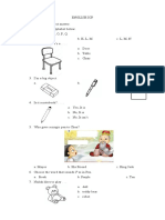 ENGLISH ICP Mid-Test