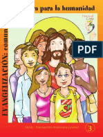 FOLLETO 3 - Formación Misionera Juvenil - Evangelizacion, Comunidad Misionera para La Humanidad