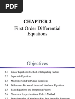 Chapter 2 - First Order Differential Equation