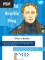 t2 T 1018 ks2 World Braille Day Powerpoint - Ver - 8