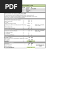 Calculation For Lift