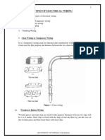 Types of Electrical Wires & Joints