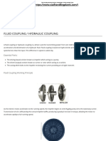 Fluid Coupling Working Principle - Advantages of Fluid Coupling, Types