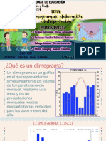 Climograma Cusco