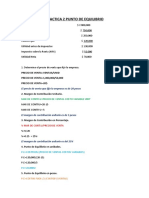 Practica 2 Punto de Equilibrio, S9, S2