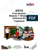 ARTS 9 Q1 MOD7 Western-Classical-Art-Traditions CC