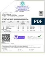 Nihal 10th Marksheet