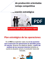 Estrategias de Producción y Planeacion