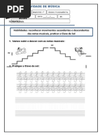 Atividade de Música 3º Ano - 01