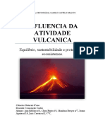 Influência Da Atividade Vulcânica