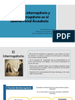 Tecnicas de Interrogatorio y Contrainterrogatorio en El Sistema Penal Acusatorio