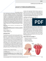 Anesthesia Management of Adenotonsillectomy