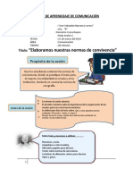 Sesion de Aprendizaje de Comunicacion 6º Grado Ed Primaria Avalos Ccesa007