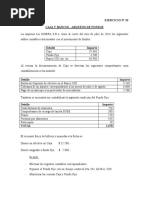 Ejercicio N - 19 Arqueo de Fondos