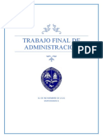 Trabajo Final de Administracion