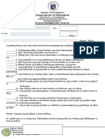 Periodical Test First Quarter