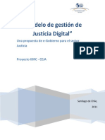 Modelo de Gestión de Justicia Digital. Una Propuesta de E-Gobierno para El Sector Justicia