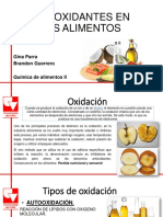 Expocisión Antioxidantes en Los Alimentos