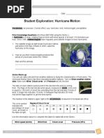 Hurricane Motion Metric SE