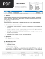 PR-ELE-EPM-001 - Procedimento para Montagem Elétrica - 01