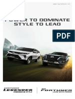 Fortuner Brochure