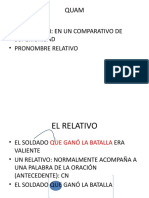 Corrección Oraciones de Relativo 10 - 10