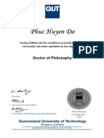 1 - PHD Degree & Transcript