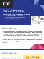 Paso de Mensajes 