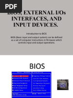 GROUP 3 - BIOS, Input Devices