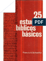 25 Estudios Bíblicos Básicos - Francis Schaeffer