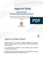 Rangos en Excel