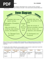 Earth and Life Science - Geomorphism