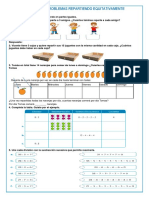 Ficha de Matemática 27-09 Resolvemos Problemas Repartiendo Equitativamente