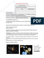 Guia de Estudio - U1 - El Universo - Ciencias Sociales Grado 4