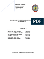 Planteamiento de Excepciones Dilatorias y Perentorias