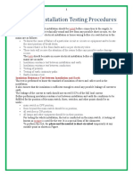 Electrical Installation Testing Procedures