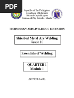 Module 1 Essentials of Welding