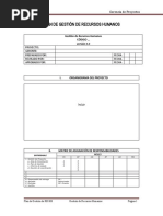 Plan de Gestión de Recursos