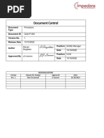 QUA-P-002 Rev 1 Document Control