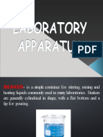 W1 L5 - Laboratory Apparatus